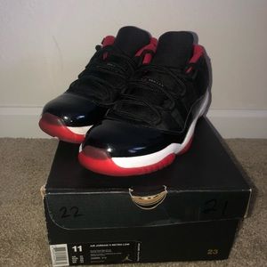Jordan Retro 11 Bred Lows